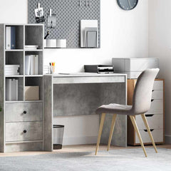 vidaXL Desk Concrete Grey 90 x 50 x 76 cm 1