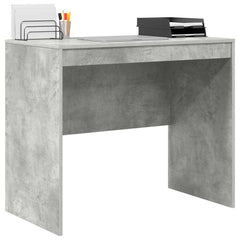 vidaXL Desk Concrete Grey 90 x 50 x 76 cm 3