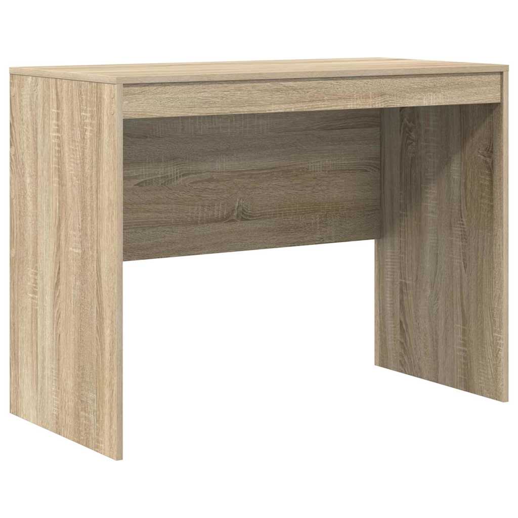 vidaXL Desk Sonoma Oak 100 x 50 x 76 cm 2