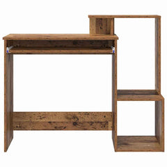 vidaXL Desk Old Wood 106 x 41 x 88.5 cm Engineered Wood 6
