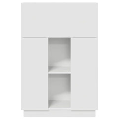 Desk 71.5 x 31.5 x 106.5 cm Engineered Wood White