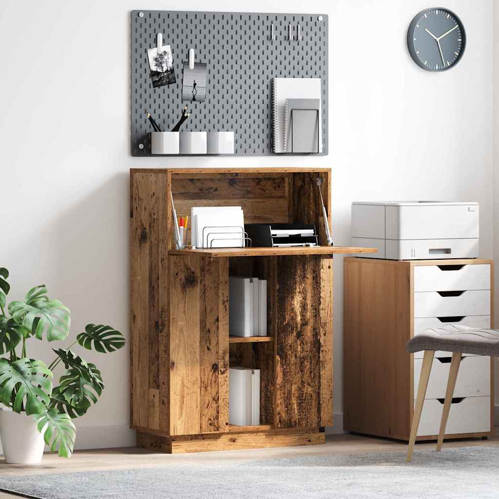 Desk 71.5 x 31.5 x 106.5 cm Engineered Wood Old wood