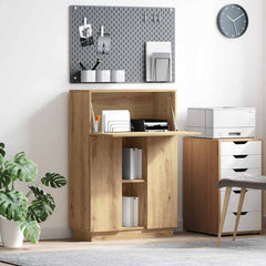 Desk 71.5 x 31.5 x 106.5 cm Engineered Wood Artisan oak
