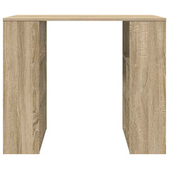 vidaXL Desk Sonoma Oak Engineered Wood 90 x 50 x 75 cm 5