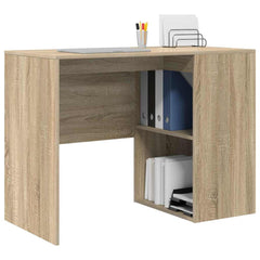 vidaXL Desk Sonoma Oak Engineered Wood 102 x 50 x 75 cm 3