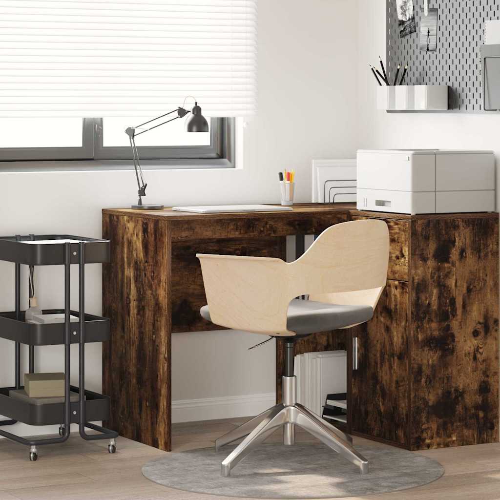Desk Engineered Wood 102 x 50 x 75 cm Smoked oak