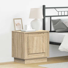 vidaXL Bedside Cabinet 2 pcs Sonoma Oak 44 x 34.5 x 45 cm 1