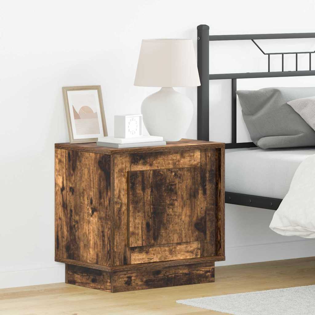 vidaXL Bedside Cabinet 44 x 34.5 x 45 cm Engineered Wood
