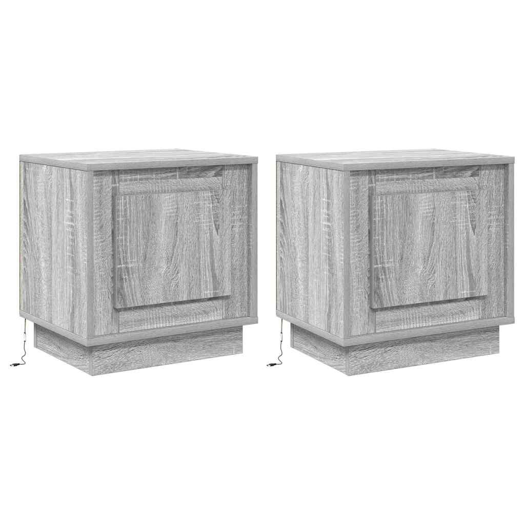 Bedside Cabinet Engineered Wood