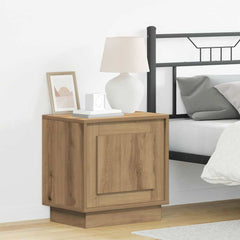 vidaXL Bedside Cabinet 2 pcs Artisan Oak 44 x 34.5 x 45 cm 1
