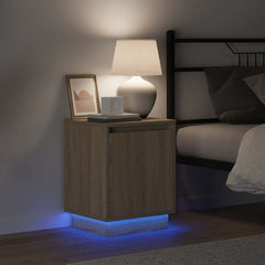 vidaXL Bedside Cabinet 2 pcs Sonoma Oak 39 x 34.5 x 50 cm 5