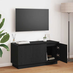 TV Cabinet 100 x 38 x 49 cm Engineered Wood Black oak