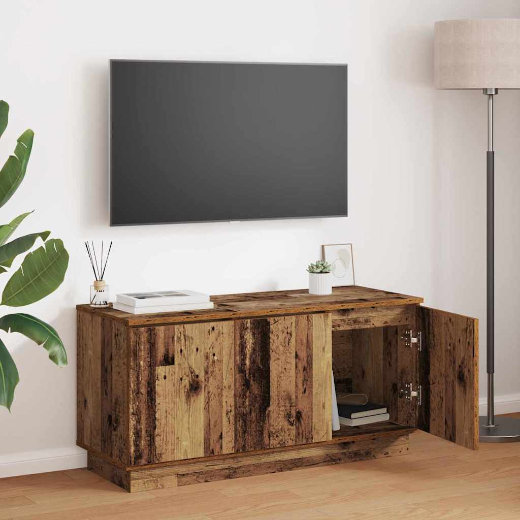 TV Cabinet 100 x 38 x 49 cm Engineered Wood Old wood