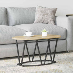 vidaXL Coffee Table Sonoma Oak 80 x 40 x 40.5 cm 1