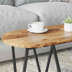vidaXL Coffee Table Old Wood 80 x 40 x 40.5 cm 4