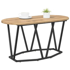 vidaXL Coffee Table Artisan Oak 80 x 40 x 40.5 cm 3