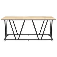 vidaXL Coffee Table Sonoma Oak 100 x 50 x 40 cm 5
