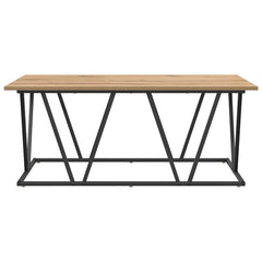 vidaXL Coffee Table Artisan Oak 100 x 50 x 40 cm 5
