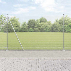 Welded Wire Fence Concrete Base Galvanised Steel mesh Size