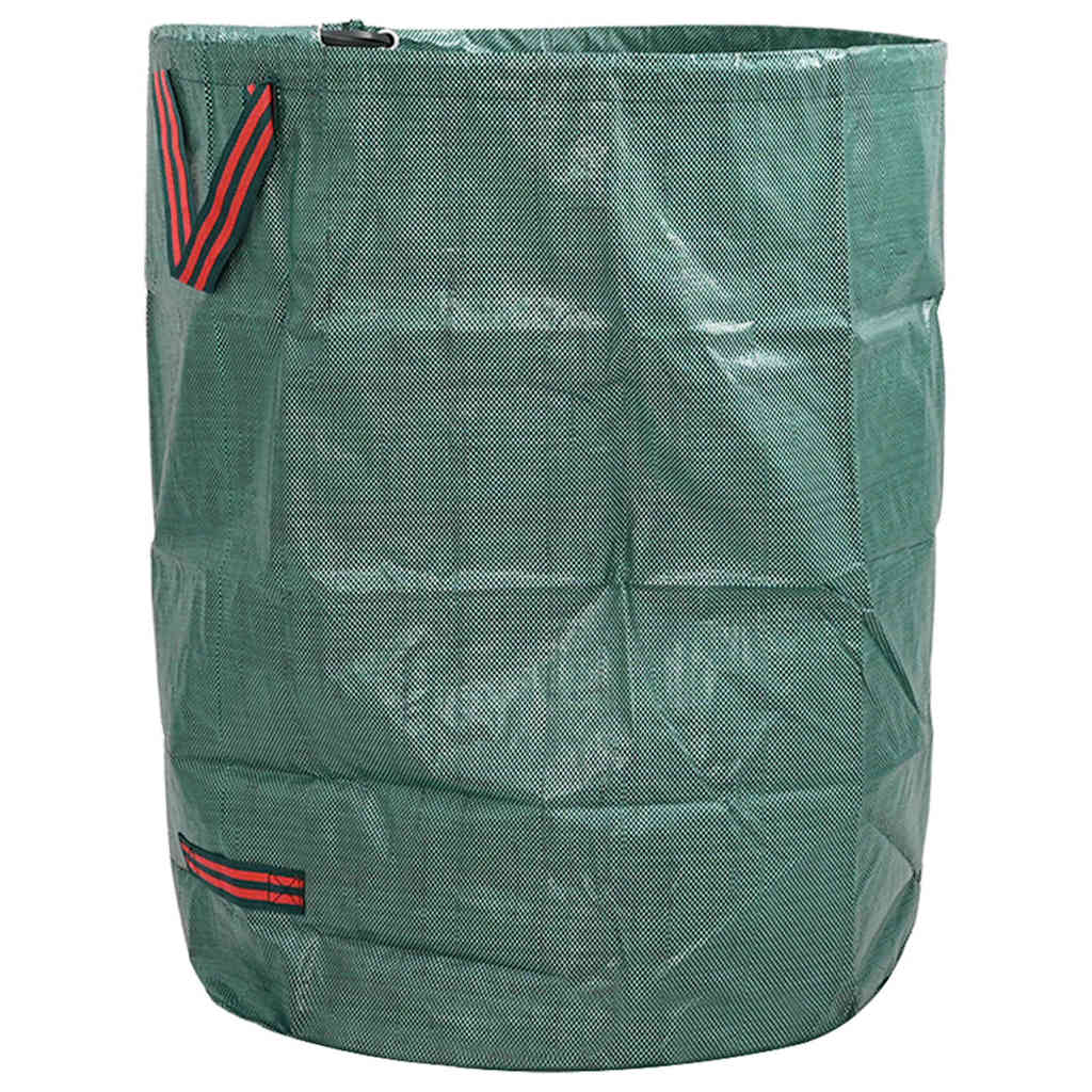 vidaXL Garden Waste Bags 12 pcs 300 L Green Polypropylene 3