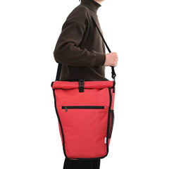 vidaXL Bicycle Bag Red 34 x 16 x 59 cm Polyester 3