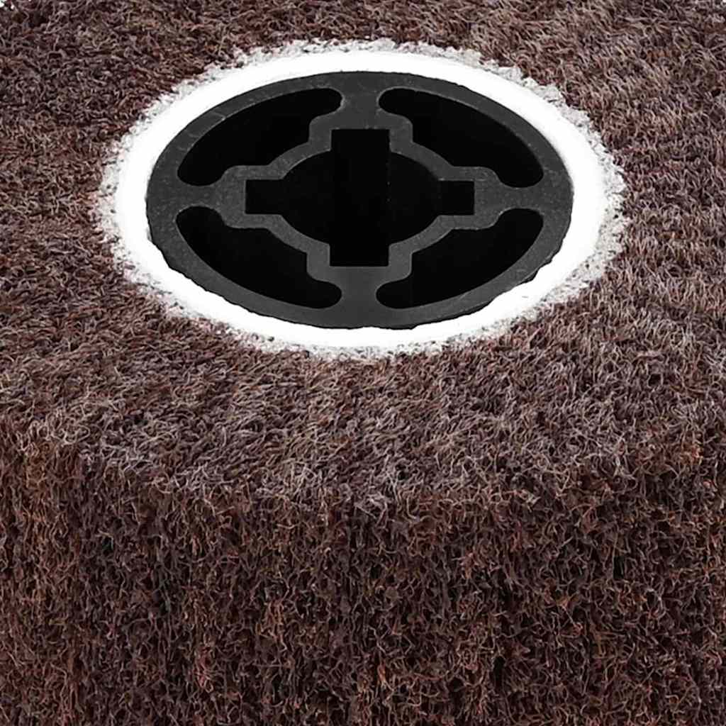 vidaXL Sanding Rollers 3 pcs Brown 12 x 12 x 10 cm Synthetic Fibre 5