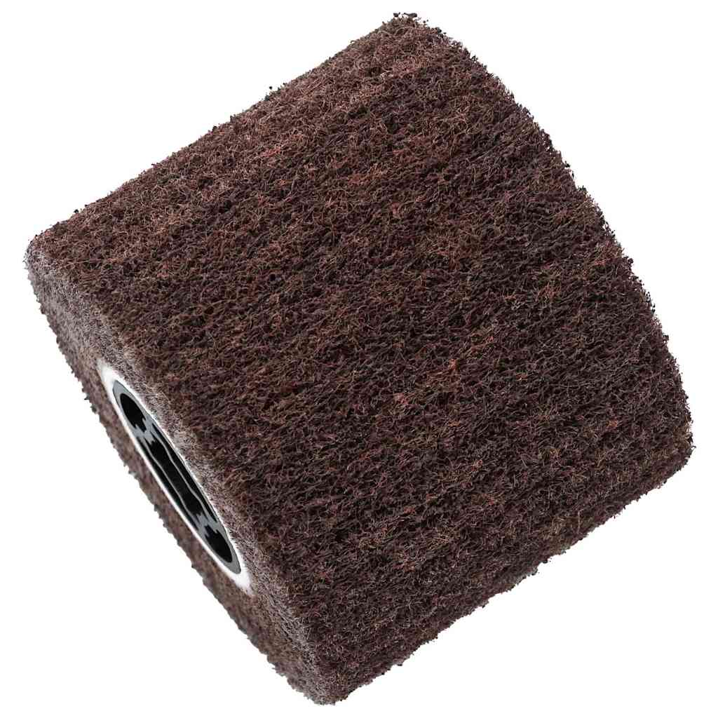 vidaXL Sanding Rollers 3 pcs Brown 12 x 12 x 10 cm Synthetic Fibre 2