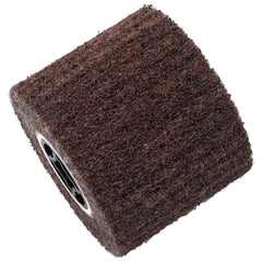 vidaXL Sanding Rollers 3 pcs Brown 12 x 12 x 10 cm Synthetic Fibre 2