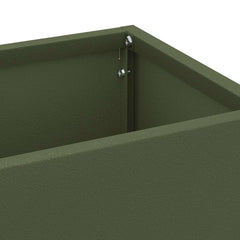 vidaXL Rain Umbrella Stand Olive 15.5 x 15.5 x 49 cm Steel 5