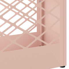 vidaXL Rain Umbrella Stand Pink 28 x 12 x 41 cm Steel 6