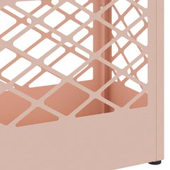 vidaXL Rain Umbrella Stand Pink 28 x 12 x 41 cm Steel 6
