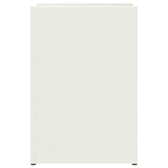 vidaXL Rain Umbrella Stand White 28 x 12 x 41 cm Steel 4