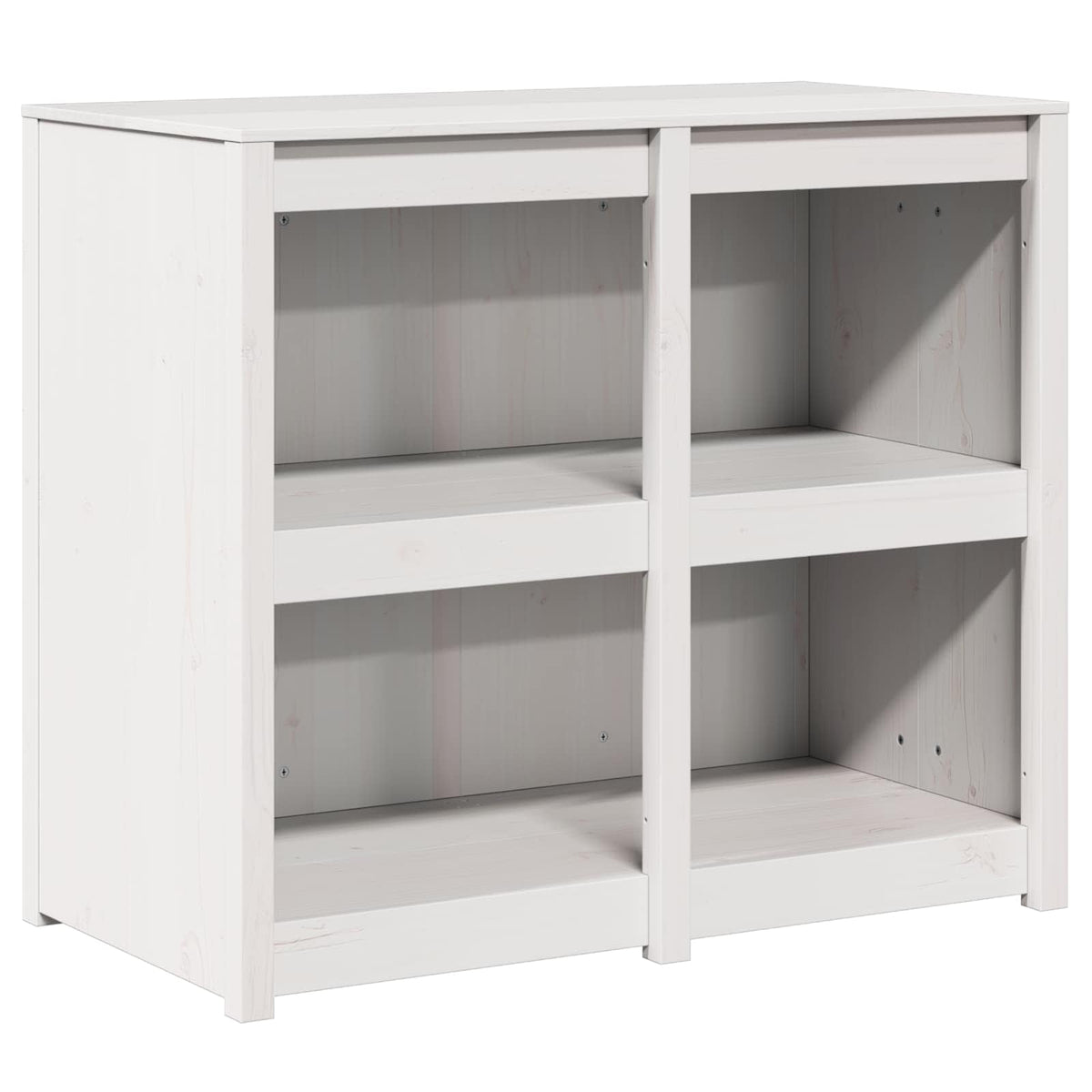 Kitchen Cabinet MEPPEL 106 x 55 x 92 cm White pinewood