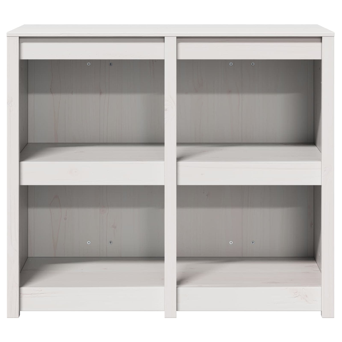 Kitchen Cabinet MEPPEL 106 x 55 x 92 cm White pinewood