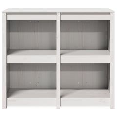Kitchen Cabinet MEPPEL 106 x 55 x 92 cm White pinewood