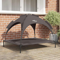 vidaXL Dog Bed 104 x 86 x 84.5 cm Steel Brown 1