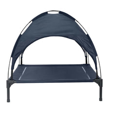 vidaXL Dog Bed 104 x 86 x 84.5 cm Steel Navy Blue 5