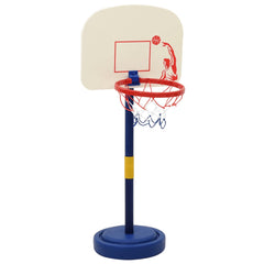 vidaXL Basketball Stand with Ball and Pump Adjustable Height 90/121 cm 5