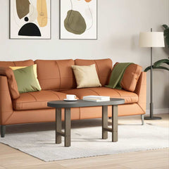 vidaXL Coffee Table Legs Natural Steel 2 pcs 28x(42-43) cm Steel 2