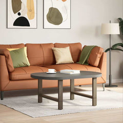 vidaXL Coffee Table Legs Steel 2 pcs Steel Natural