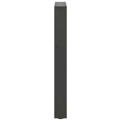 vidaXL Dining Table Legs Anthracite 2 pcs 60x(72-73) cm Steel 6