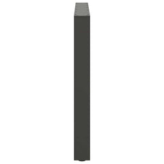 Dining Table Legs 2 pcs Steel Anthracite 100 x (72-73) cm