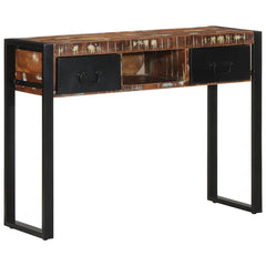 Console Table 100x35x75 cm Solid Rough Wood Mango Solid reclaimed wood