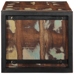 TV Cabinet Multicolour Solid Wood Reclaimed, image 3