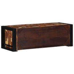 TV Cabinet Multicolour Solid Wood Reclaimed, image 4