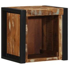 vidaXL Bedside Cabinet Multicolour 40x35x40 cm Solid Wood Reclaimed 1