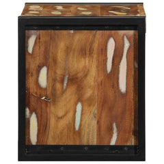 vidaXL Bedside Cabinet Multicolour 40x35x40 cm Solid Wood Reclaimed 5