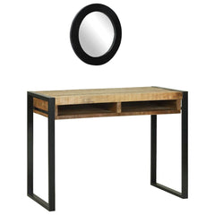 vidaXL Dressing Table Brown 100 x 50 x 75 cm Solid Mango wood 1