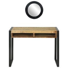 vidaXL Dressing Table Brown 100 x 50 x 75 cm Solid Mango wood 6