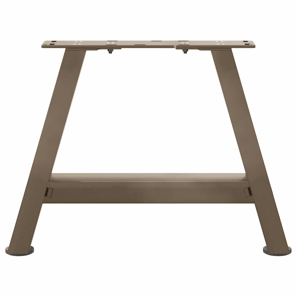 vidaXL Coffee Table Legs A-Shaped 2 pcs 30x(30-31) cm Steel 5